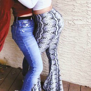 Snakeskin Pants